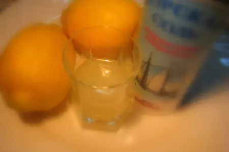 Блины из рыбного бульона с сыром.: шаг 2