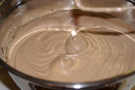 Шоколадно-сырный тортик: шаг 10
