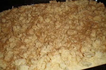 Zuсkerkuchen (riwellkuch): шаг 5