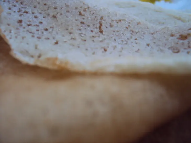 Марокканские  манные блины на дрожжах (crêpes baghrirs): шаг 5