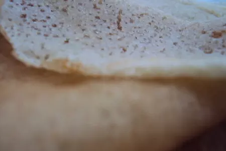 Марокканские  манные блины на дрожжах (crêpes baghrirs): шаг 5