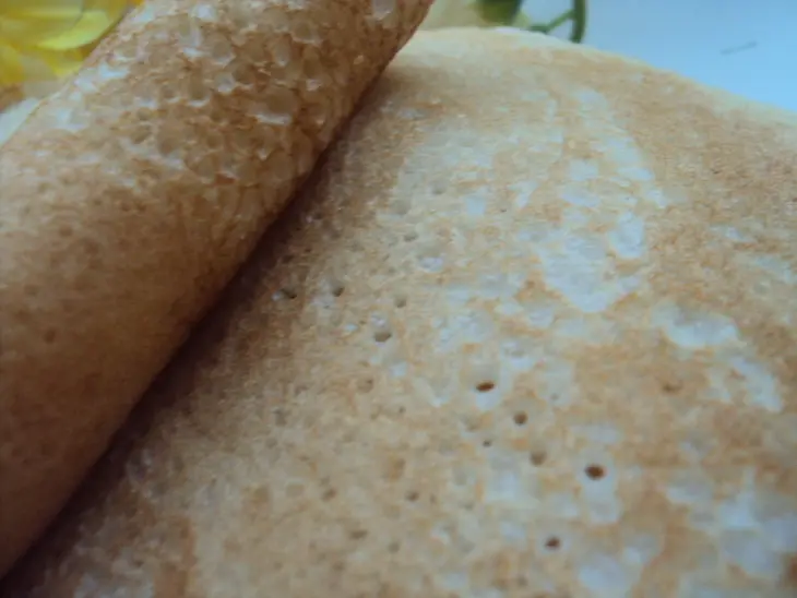 Марокканские  манные блины на дрожжах (crêpes baghrirs): шаг 9