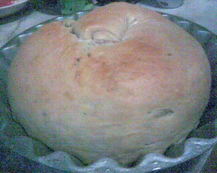 Постный  пирог с халвой и орехами: шаг 6