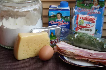 Запеченные блинчики на гриле: шаг 1