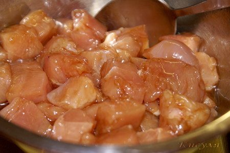 Куриное филе в кисло-сладком соусе: шаг 1