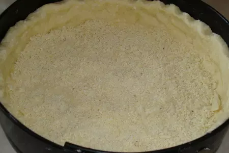 Творожный пирог с айвой и грушей: шаг 7