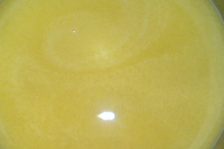 Десерт:"витаминная бомба из граната в апельсиновом желе": шаг 3