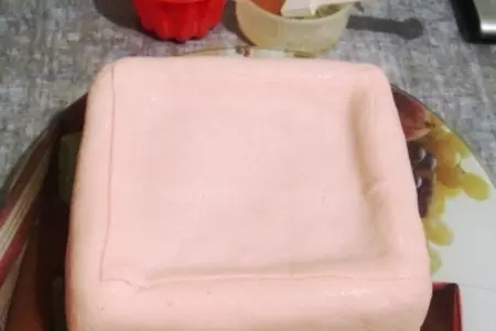 Торт для мамы // простой и вкусный (я о креме и виде торта "внутри" :) ): шаг 3