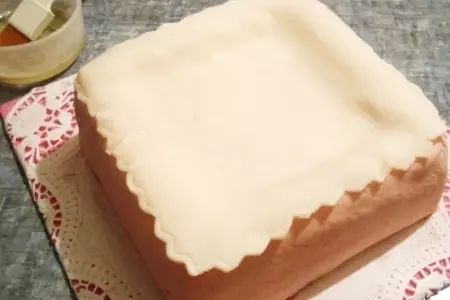 Торт для мамы // простой и вкусный (я о креме и виде торта "внутри" :) ): шаг 4