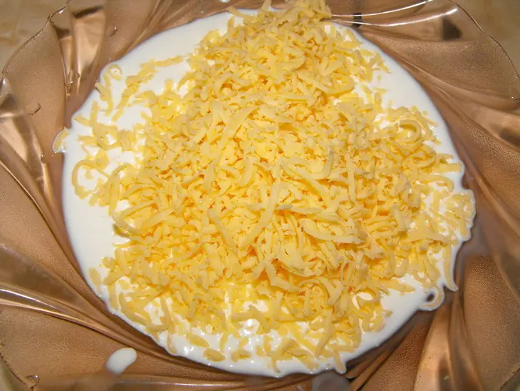 Картофельные стаканчики с морепродуктами: шаг 5