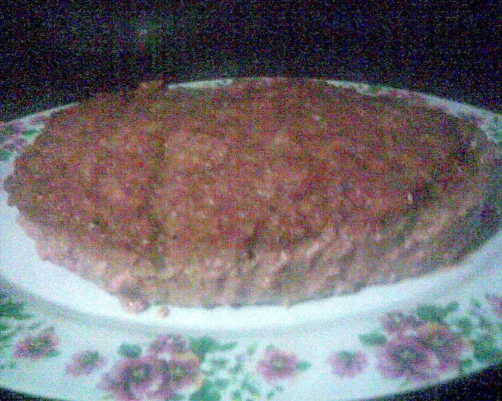 Мясная запеканка с овсяными хлопьями: шаг 2