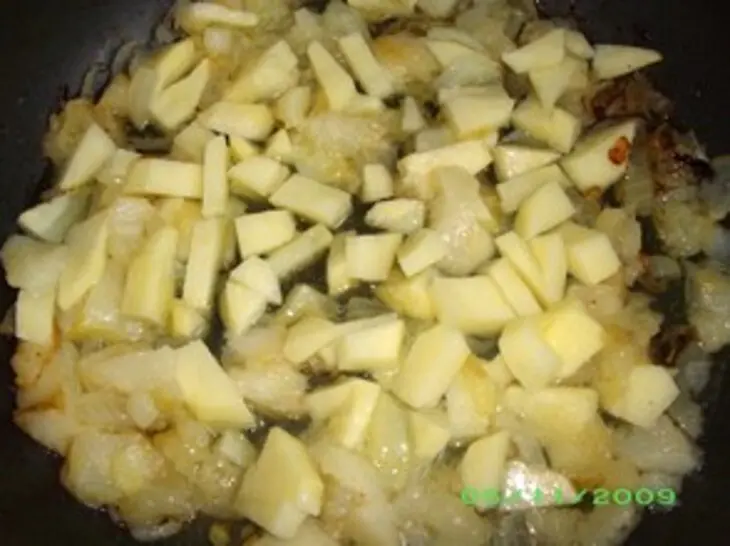 Индейка в картофельном соусе: шаг 5