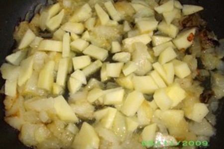 Индейка в картофельном соусе: шаг 5