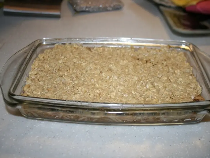 Овсяная запеканка с яблоками: шаг 3