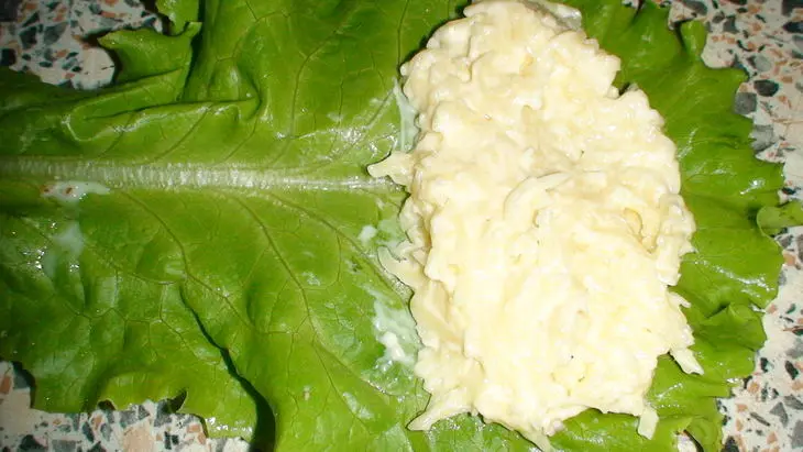 Блинная закуска "шахматы": шаг 3