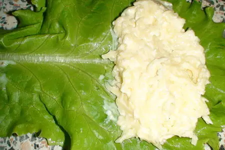 Блинная закуска "шахматы": шаг 3