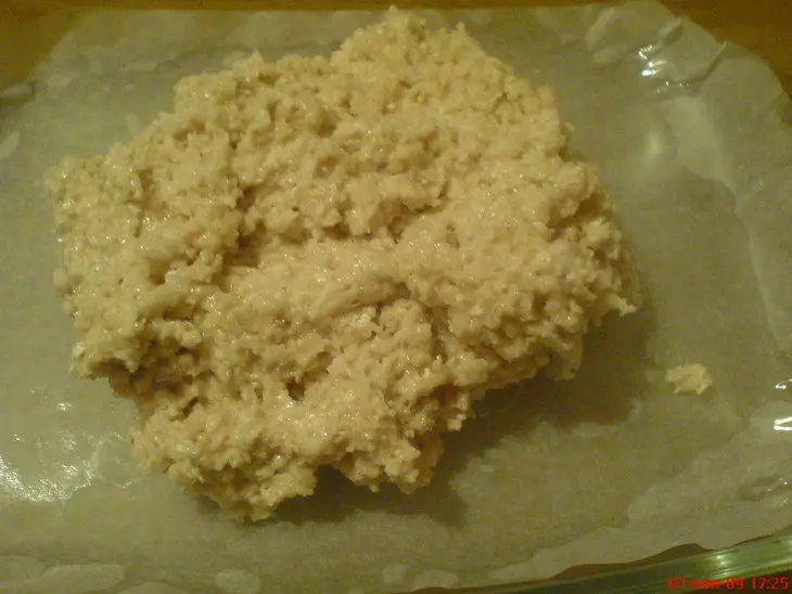Овсянные пирожные сo сгушенным молоком,орехами и шоколадом: шаг 1