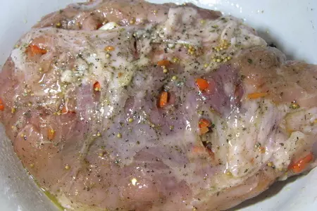 Свинина - буженина с рукава, вкусно, нежно, сочно ...: шаг 4