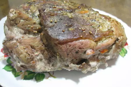 Свинина - буженина с рукава, вкусно, нежно, сочно ...: шаг 7