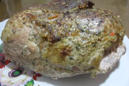 Свинина - буженина с рукава, вкусно, нежно, сочно ...: шаг 9