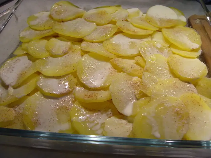 Картофель дофине (gratin dauphinois): шаг 2