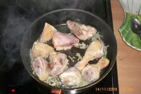 Куринные ножки с овощами в рукаве: шаг 6