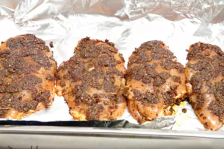 Пастрома из куриной грудки: шаг 3