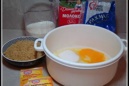 Блинчики "шоколадно-ореховый блюз".: шаг 3