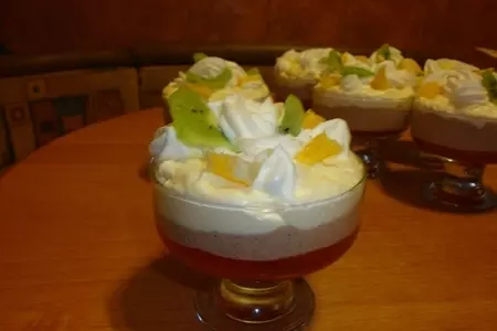 Десерт"птичье молоко": шаг 7