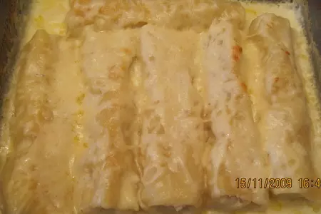 Каннеллони с курицей, миндалем и сыром: шаг 1