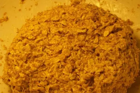 Овсяные печенья с сухофруктами macerated !!!: шаг 4