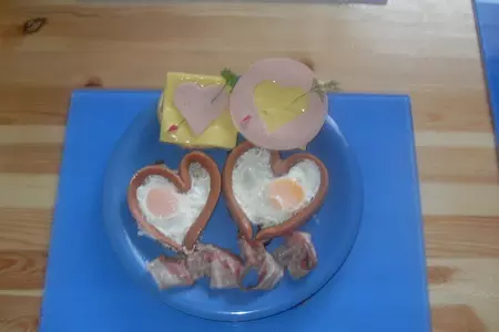 Яичница на завтрак: шаг 2
