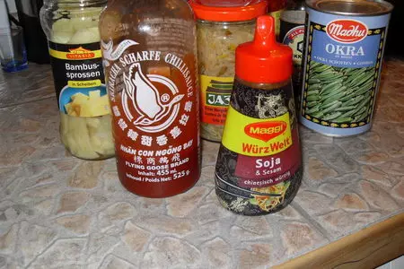 Пекинский суп "peking suppe": шаг 1