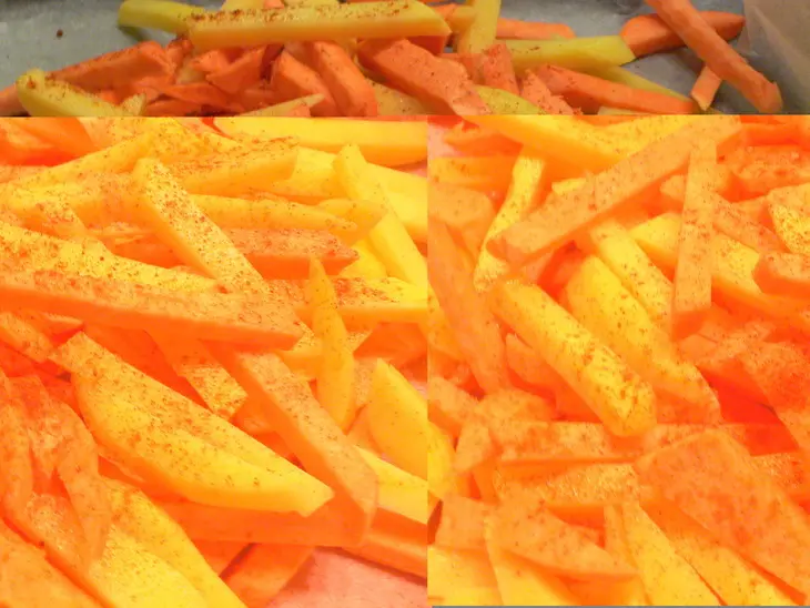 Пикантная картошка ( pommes frites): шаг 4
