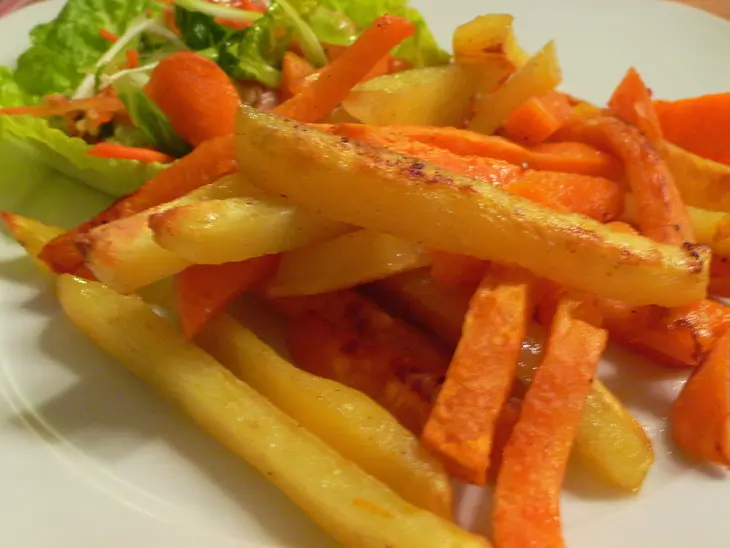 Пикантная картошка ( pommes frites): шаг 6