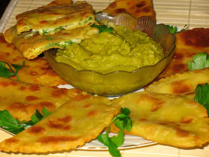 Quesadillas с гуакамоле: шаг 7