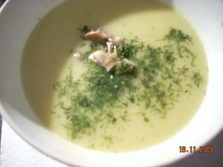 Крем-суп с курицей и цветной капустой: шаг 7