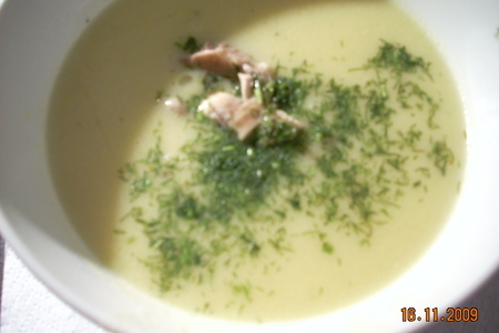 Крем-суп с курицей и цветной капустой: шаг 7