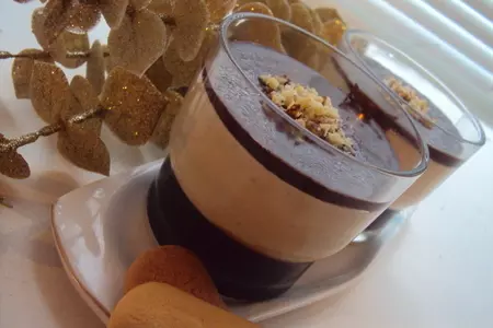 Кофейная панна котта с шоколадом (panna cotta colombienne, expresso et chocolat): шаг 8