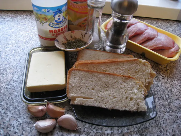 Курица в хрустящей корочке: шаг 1