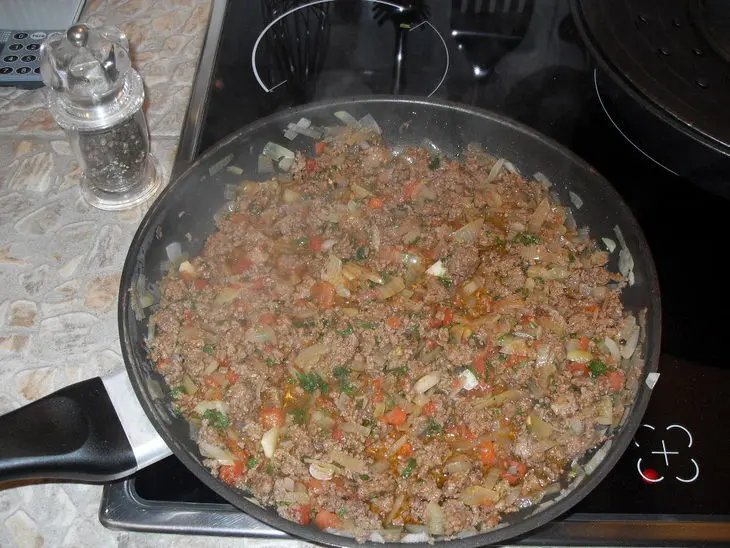 Мусакка, moussaka , mousakás (μουσακάς): шаг 6