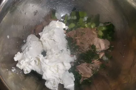 Финский праздничный закусочный торт: шаг 1