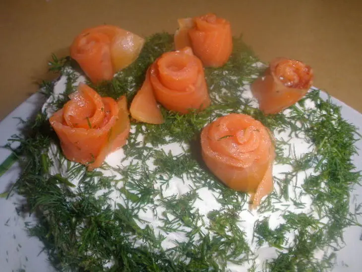 Финский праздничный закусочный торт: шаг 5