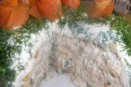 Финский праздничный закусочный торт: шаг 6