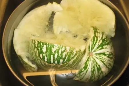 Варенье из зелёной тыквы: шаг 4