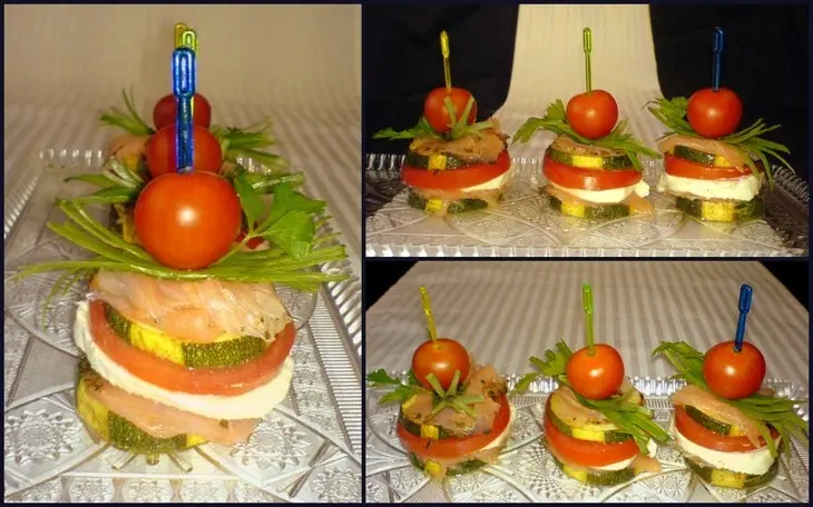 Закусочные канапе: шаг 4