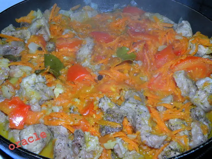 Зимнее "жаркое" со свининой и овощами: шаг 5