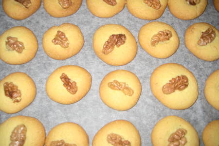 Песочное печенье с орешком: шаг 4