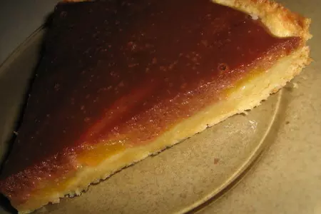 Пирог с грушами, шоколадом и карамелью: шаг 13