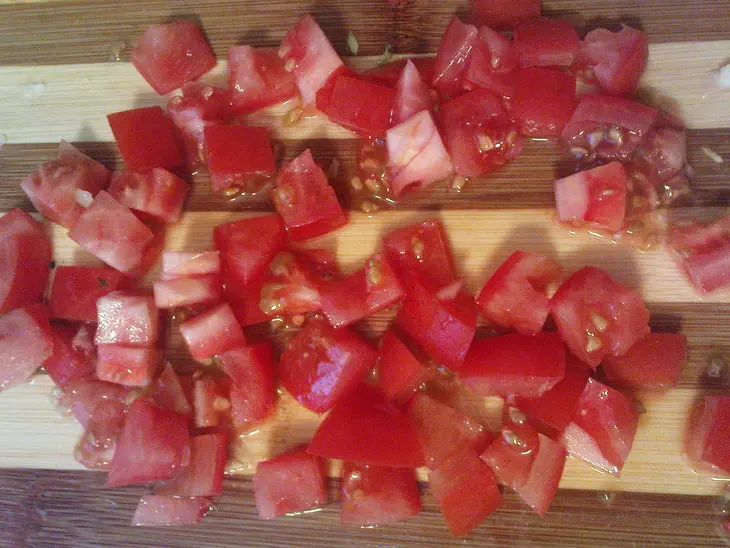 Салат *золотая курица*: шаг 6
